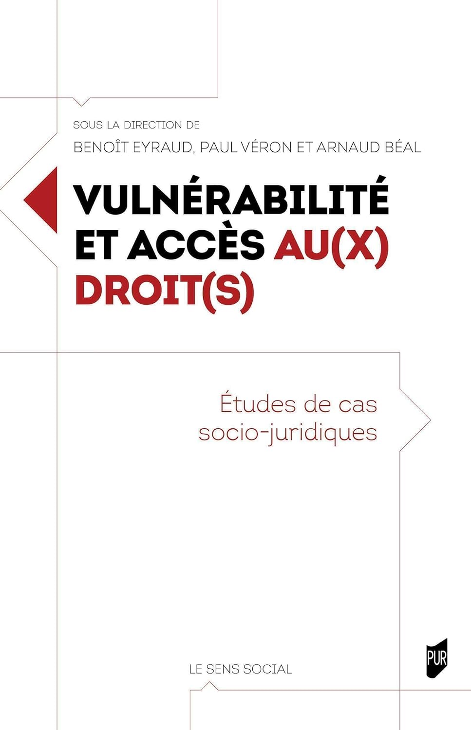 Parution - Vulnérabilité et accès au(x) droit(s)