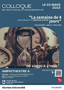 Colloque La semaine de 4 jours