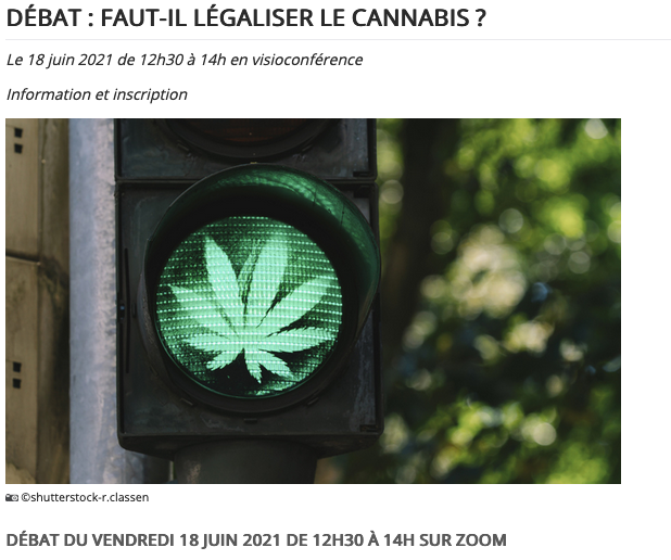 Débat - Faut-il légaliser le cannabis ?