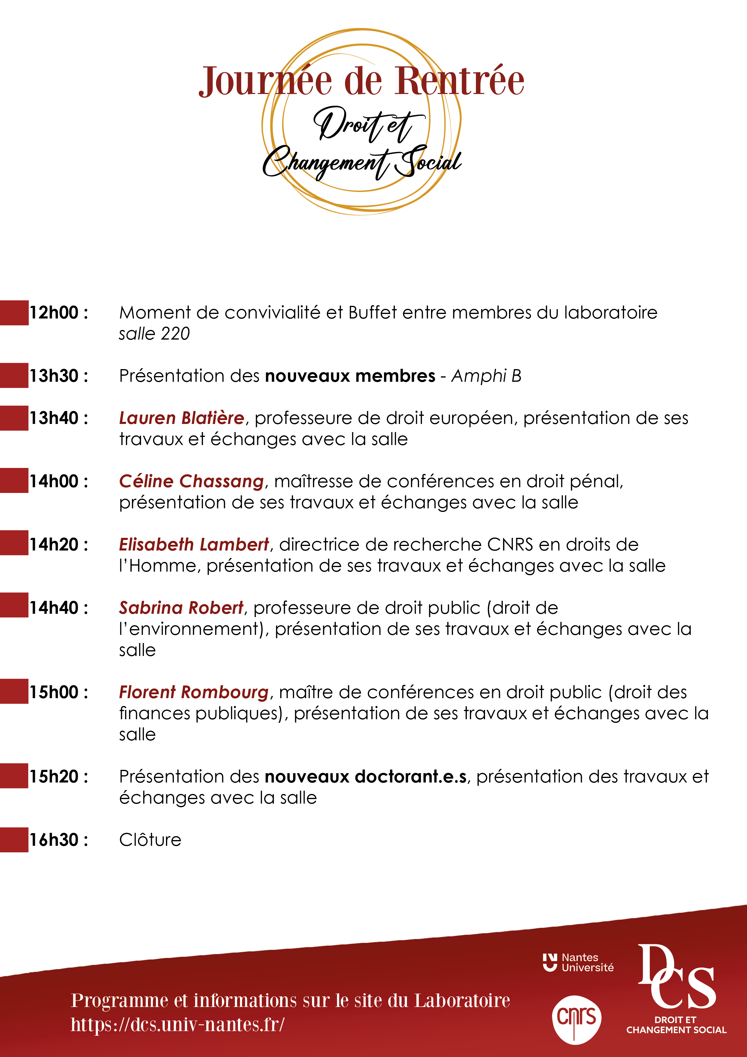 journée rentrée 2023